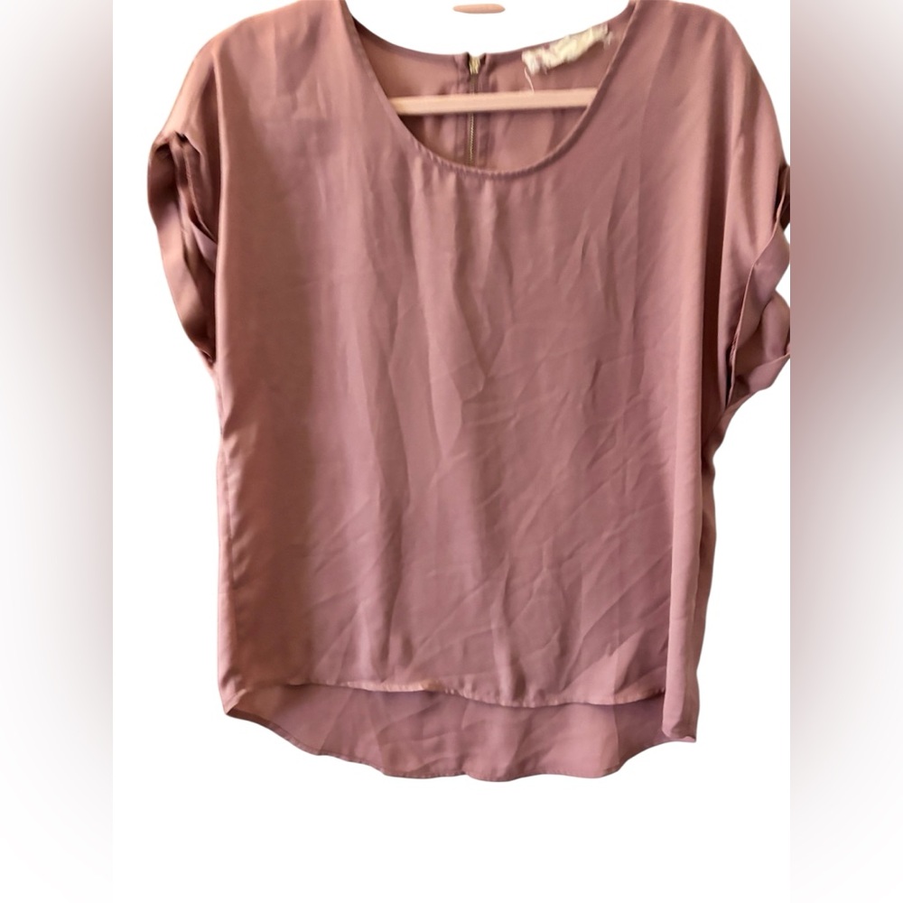 Hippie Rose Elegant Mauve Women's Top